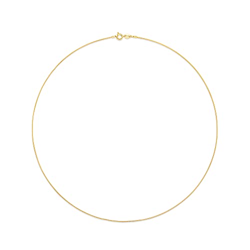 Amazon Essentials 14K Gold Plated Snake Chain 20", Yellow Gold #TOP2