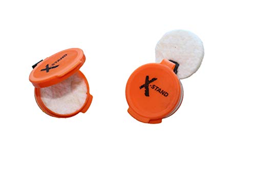 X-Stand Treestands Quick Clip Scent Disk Dispenser (3 Dispensers/6 Scent Disks) Black