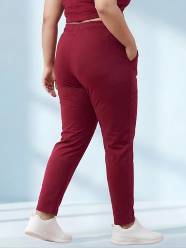 Image of BLINKIN Ankle Length Plus Size Cotton Track Pant for Woman | Ultimate Summer Lowers & Pajama for Women Pack of 2 (combo-plus-86)
