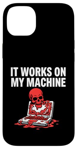 Programmer Coder It Works On My Machine �X�}�z�P�[�X iPhone 14 Plus �p