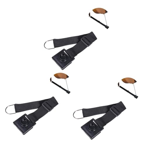 Wakauto 3 Pieces Adjustable Cello Strap Holder Cello Anchor Strap Cello Stop Holder Cello Tuner Strap Holder Roller Skate Stop