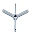 Stanley Proto J4208CA 5/8-Inch 2-Way/3-Way Crossarm Threaded, 12