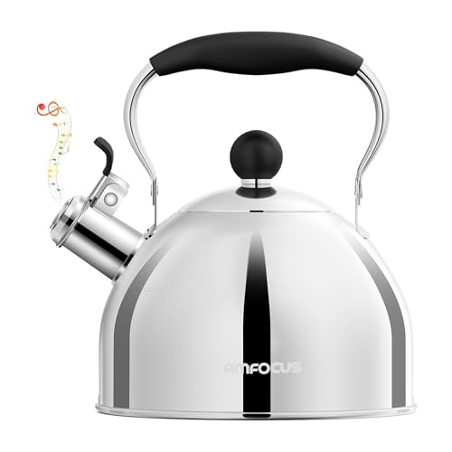 2 Qt Stainless Steel Whistling Tea Kettle