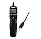 PHOLSY Kamera Fernauslöser S8 Timer-Auslösekabel mit Intervalometer für Sony a1 a9 a9m2 a7 a7M2 a7M3 a7M4 7RM2 a7RM4 a7S a7SM3 a3500 a6600 a6500 a6100 RX100M5 RX100M6 RX100M7 HX99 HX90 HX350 HX400