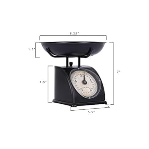 Creativecoopantiqueblackmetalscale Urban Country Home Decor Creative co op antique black metal scale urban country home decor