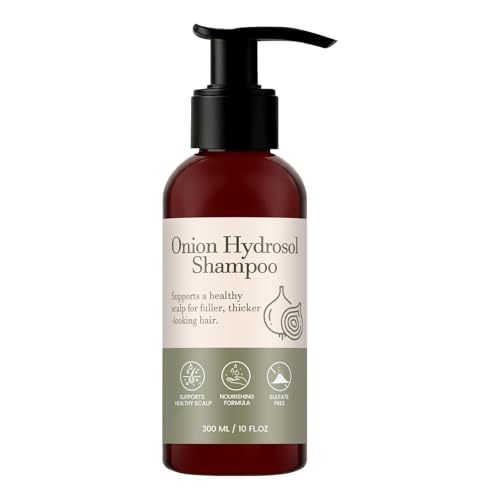 Champú Hidrosol De Cébolla, Con Acción Limpiadora Profunda Del Cuero Cabelludo, 300ml, Champú Para El Crecimiento Dél Cabéllo, Cuidado Voluminizador Del Cabello, Para Cuero Cabelludo, Mujeres, Hombres