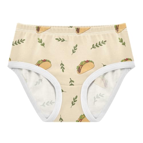 Girls' Underwear Taco Yellow Toddle Brief Panties 2302056