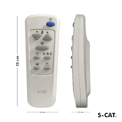 Image of S-CAT Compatible with LG AC Remote Control (No Backlight) Model 65 Suitable for Split /Window 1 1.5 2 Ton AC Remote (Match Old Remote Exactly, Contact Customer Care for Order)