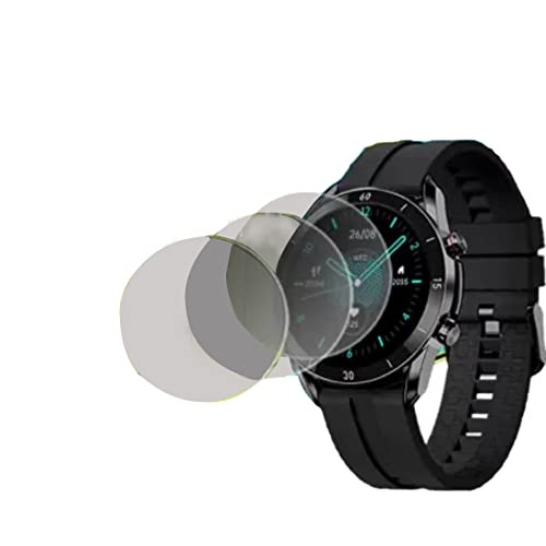 Image of DAFFIN Premium Flexible 9H Screen Guard for Fire-Bolt Almighty Smartwatch (Transparent, Pack of 3) (DFN-Scrngrd4446)
