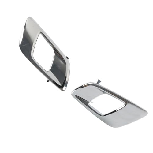 TOTMOX 1 paire de poignées de porte intérieure de voiture argentées, compatibles avec Ford Ranger T6 année 2012-2021