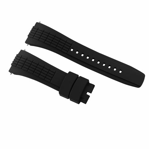 Ewatchparts 26mm Rubber Watch Band Strap Compatible With Seiko Velatura Kinetic SRH006 SPC007 Yachting