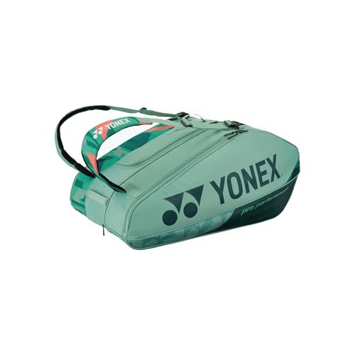 Sac raquettes Yonex Pro vert olive grand format 12 raquettes