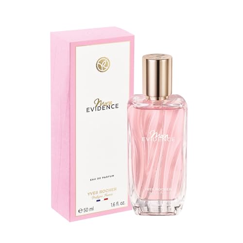 Yves Rocher Mon Evidence Parfum pour femme, harmonieux, boisé, floral, mandarine, rose, vanille et...