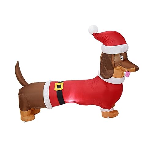 Weihnachtsdeko Innenbereich 20 OFFSCH 1stück Weihnachtsdeko Aufblasbarer Mit -lichtern Großer...