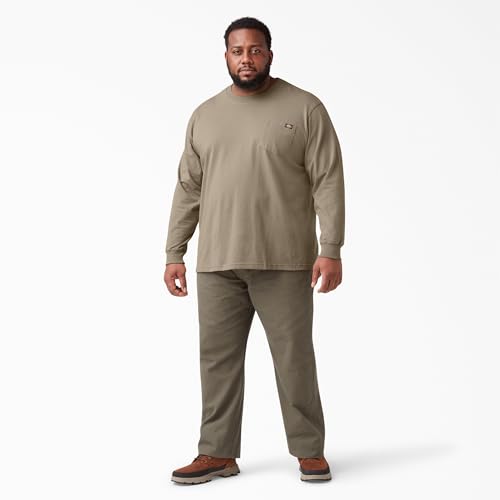 Image of Dickies Men's Big and Tall Long Sleeve Heavyweight Crew Neck