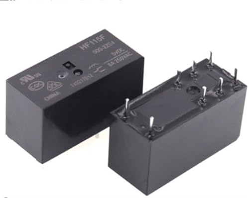 Relé HF115F 005 2HS4 solución para reparación de placas y fuentes de 5V