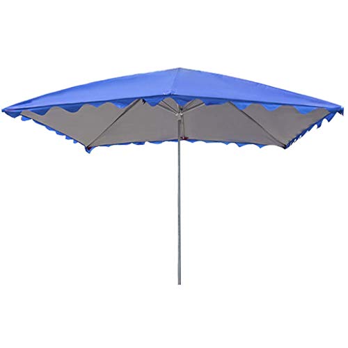 Large Outdoor Sun Umbrella Square Commercial Garden Parasol Folding Beach Patio Sunshade Waterproof And Anti-UV Parasol