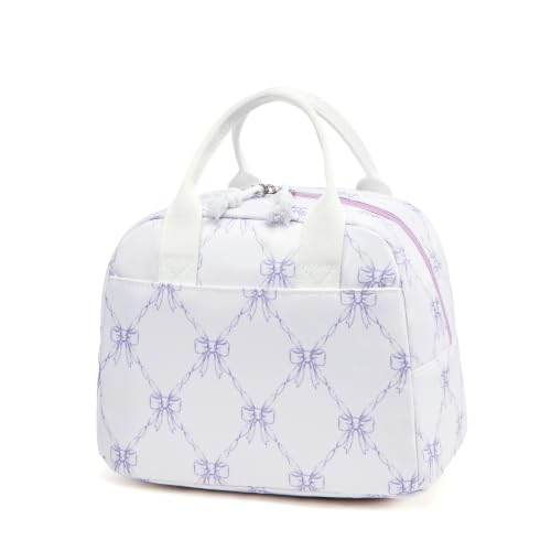 Image of LOVELYWIND Lunch Box for Women Cute Lunch Bags for Women Lunch Tote Bags Reusable Insulated Lunch Box Large Capacity Reusable Insulated Cooler for Work or Travel Gifts or Beach