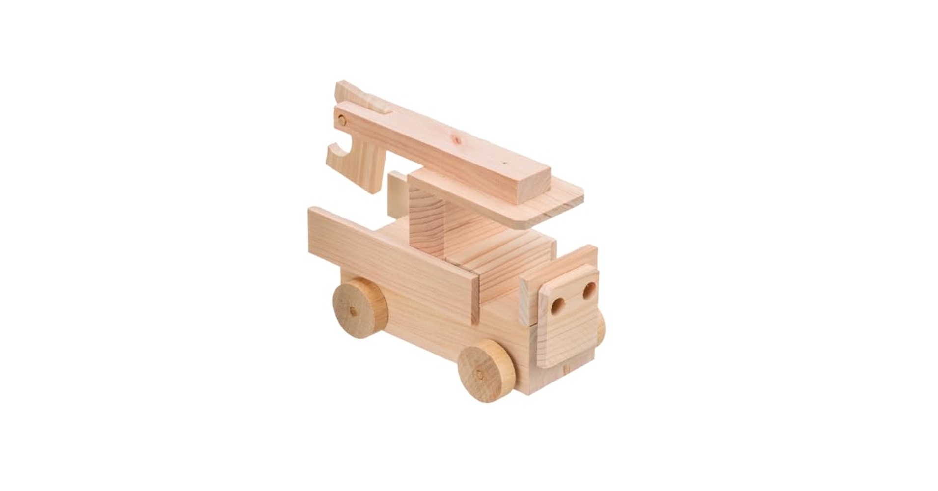 Amazon | 平和工業 MOCCO 木の工作キット クレーン車 木製玩具