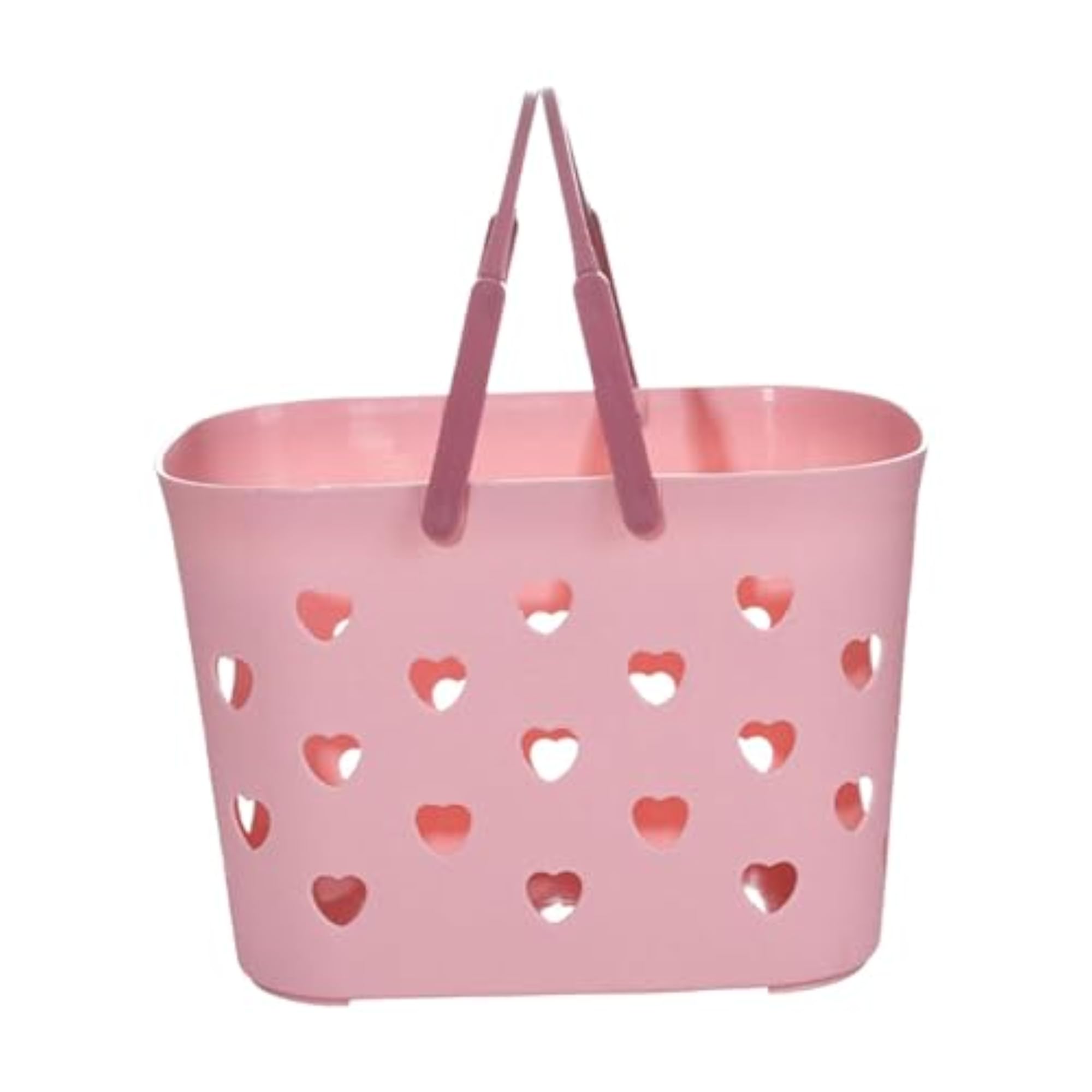 Women's Waterproof Beach Tote Bag with Heart Design