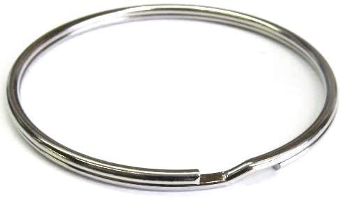 Very Large Strong Nickel jailer Split Rings Hey Ring 76mm 1 unit