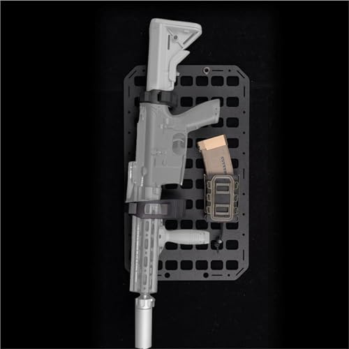 Organiseur Panneau Tactique Molle WLXW avec Support d'Adaptateur Fixe d'Etui
