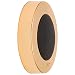 Produktbild WAGNER Design-Wand-Türstopper SCREW OR GLUE/Schrauben oder Kleben - Durchmesser Ø 40 x 10 mm, Metall Hochglanz Goldoptik, Sunset Gold, thermoplastischer Kautschuk, schwarz, Designpreis - 15513711