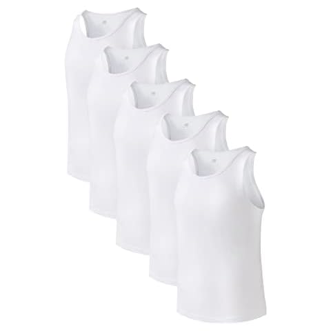 DAVID ARCHY Bamboo Rayon Men's Vests - 3 Pack Cover