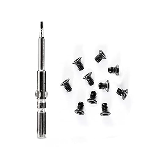 Dinghao 20 Screws and 1 Screwdriver for RFID Minimalist Aluminum Metal Slim Wallet