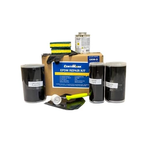 QuestMark Comprehensive EPDM Roof Repair Kit