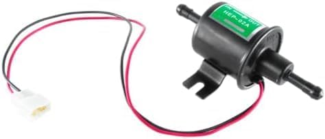 Universal 12V 4-7 PSI Electric Fuel Pump HEP-02A Inline Low Pressure Gas Diesel