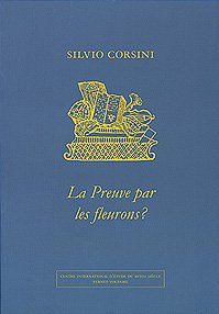 La preuve par les fleurons ?: Analyse comparée du matériel ornemental des imprimeurs suisses romands 1775-1785