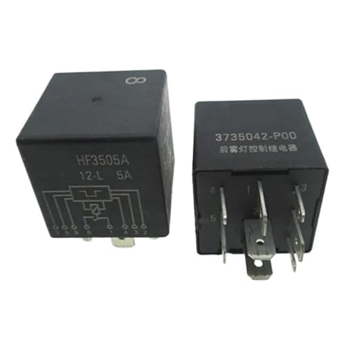Relais de contrôle HF3505A 12V 5A commutation stable antibrouillard 3735042-P00 8PIN