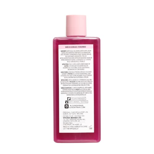 Sunday Rain Reviving and Hydrating Luxury Rose Oil Bubble Bath for Body Vitamin A and Antioxidant Infused for Renewing and Evening Skin Tone Fresh Rose Petals Scent - Image 2