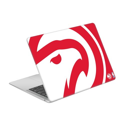 Autocollant MacBook Air 13.3 A1932 A2179 NBA Atlanta Hawks Logo Vinyle