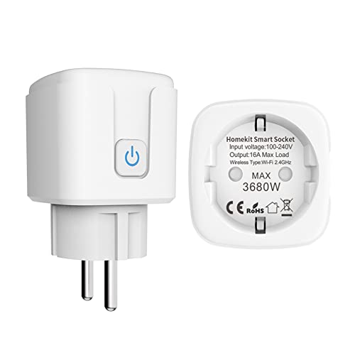 Le migliori prese smart per risparmiare!! Presa intelligente WiFi: presa intelligente compatibile con Apple...