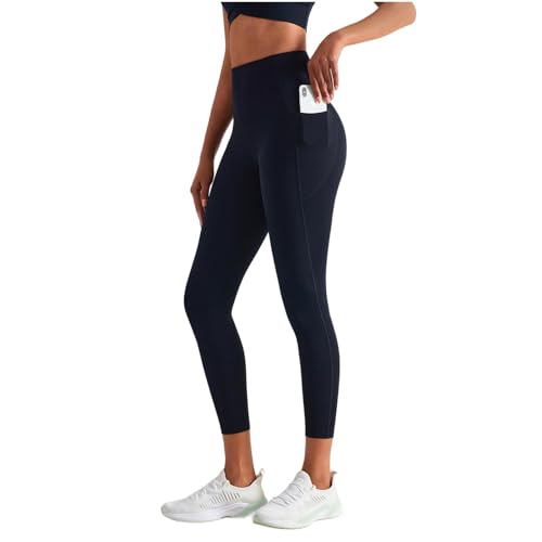 Leggings de yoga extensible pour femmes en taille M avec poches de sport