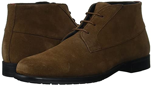 Image of HUGO Men's Kyron Suede Lace Up Desert Boot