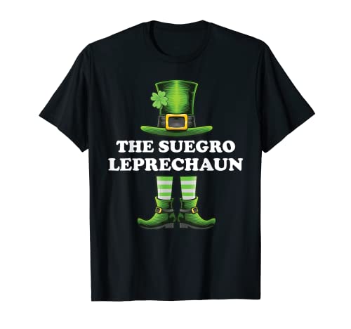 El Suegro Leprechaun Funny Matching Family St Patricks Day Camiseta