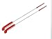Utility Brush, Long Stem Handle, Curved Tip, Bristles, 16.5", ( 2 pack )