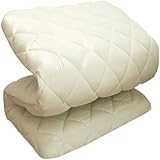 エアープレス 敷布団 シングル 五層構造 厚さ9～10cm 日本製 極厚 腰の負担を軽減 マット 体圧分散 高反発 敷き布団 防ダニ 抗菌 防臭 少し 硬め ベッド 畳 折りたたみ 収納 国産 (アイボリー)