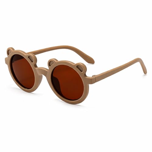 Image of SYGA Kids Goggles, UV Protection Eyewears with Round Shape Monkey Style, Suitable for Age 3 to 8 Years