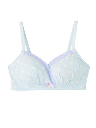 ローズマダム Rosemadame ミキティコラボ マタニティ 授乳ハーフトップ 授乳ブラ ブラジャー 下着 産前 産後 M ドットサックス