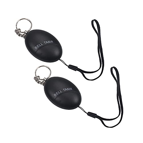 Image of Othmro 2 Pack 120DB Personal Alarm, Emergency Safety Alarm for Women, Men, Children, Elderly Black