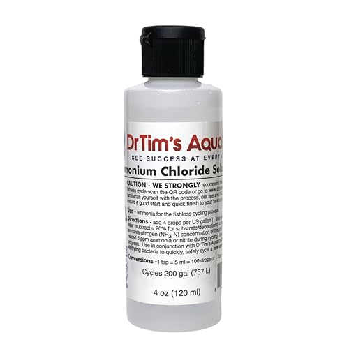 Dr. Tim’s Aquatics Ammonium Chloride Aquarium...