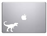 HSC Design Custom Decal Car for Tyrannosaurus REX Dinosaur T-Rex for Car, Truck, Funny, Tumbler, Window, Motorcycle, Helmet, Bumper, Decal for Laptop, Phone, Home Decoration / 3.5 in x 5 in/White