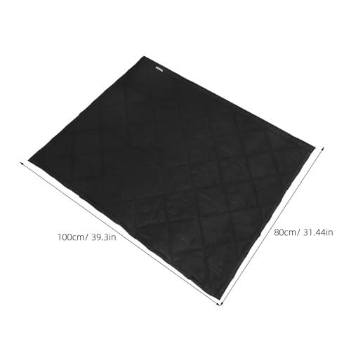 Couverture isolante résistante chaleur et tapis de protection poêle