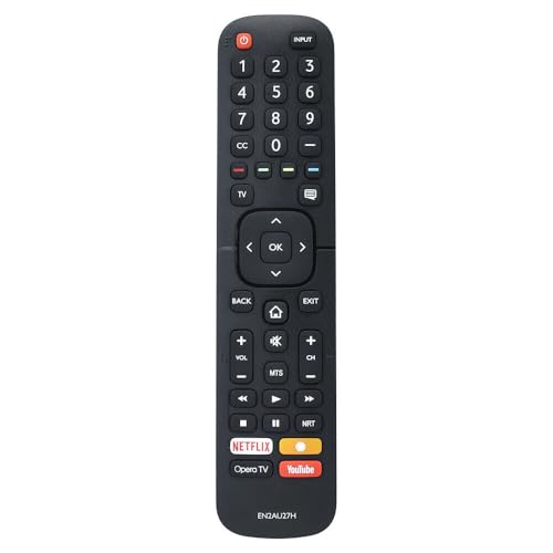 XINFUTE EN2AU27H fit for Hisense LCD TV Remote Control Netflix YouTube Opera TV