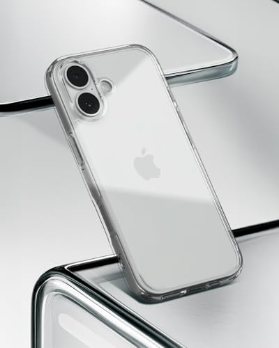 Spigen iPhone 17 Hülle [Spigen Signature] [Anti Vergilbung] Ultra Hybrid Case Handyhülle Transparent Schutzhülle Slim Dünn –Crystal Clear 3