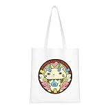 [CXTXDY] キャンバストートバック 妖怪ウォッチ グッズ 大容量 買い物バッグ おしゃれ エコバッグ